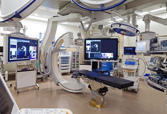 Операционная комната в хирургическом отделении